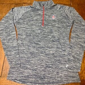 Arizona Wildcats Russell Athletic space-dye quarter-zip pullover